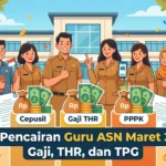 Ada Tiga Pencairan Guru ASN Maret 2026: Gaji, THR, dan TPG