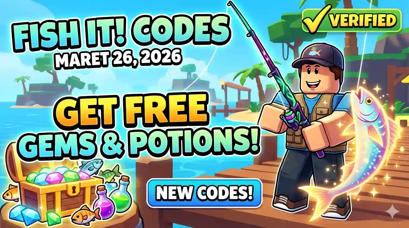 Kode Fish It Terbaru Maret 2026