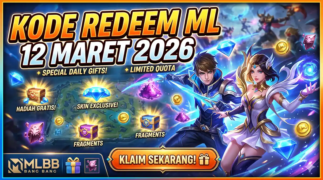 Kode Redeem Mobile Legends Terbaru 12 Maret 2026