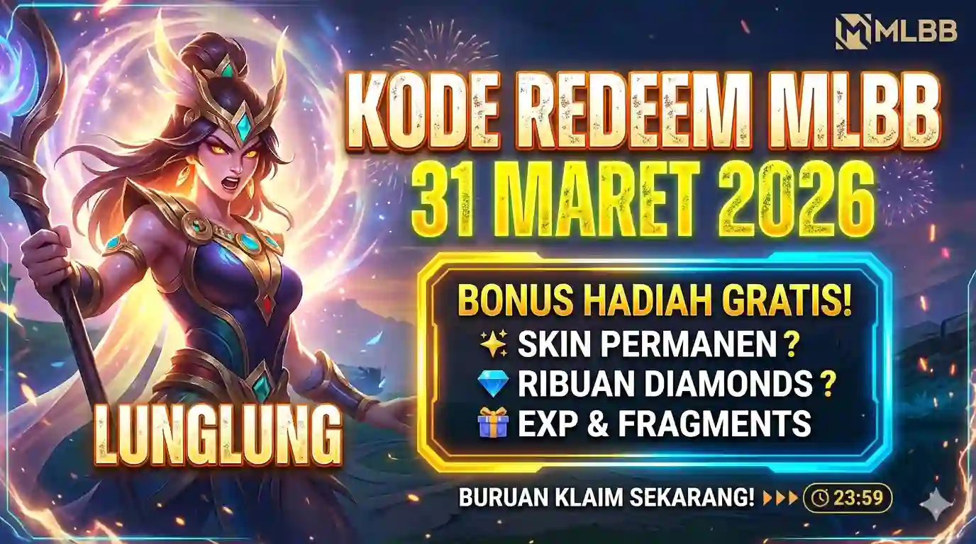 Kode Redeem Mobile Legends Terbaru 31 Maret 2026