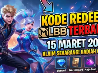 Kode Redeem Mobile Legends 15 Maret 2026: Buruan Klaim Reward Gratis