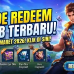 Kode Redeem Mobile Legends 20 Maret 2026, Klaim Hadiah Gratis