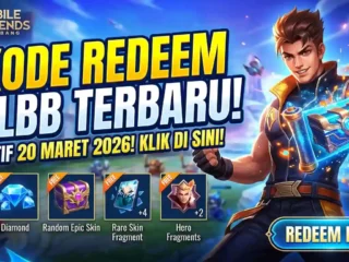 Kode Redeem Mobile Legends 20 Maret 2026, Klaim Hadiah Gratis