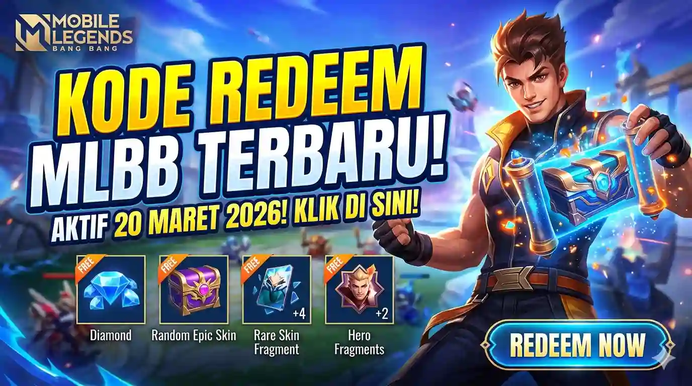 Kode Redeem Mobile Legends 20 Maret 2026