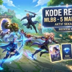 Kode Redeem Mobile Legends 5 Maret 2026, Klaim Diamond & Skin Gratis