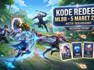 Kode Redeem Mobile Legends 5 Maret 2026, Klaim Diamond & Skin Gratis