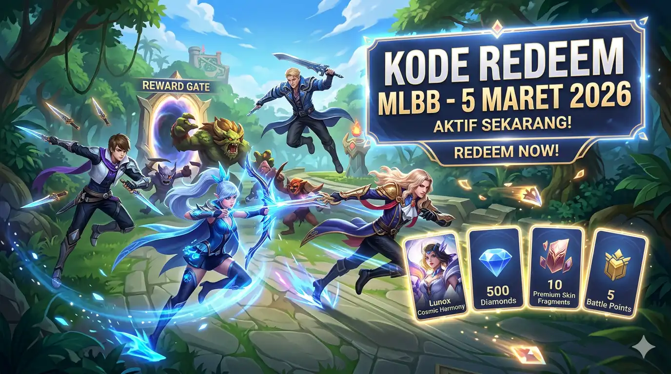 Kode Redeem Mobile Legends 5 Maret 2026