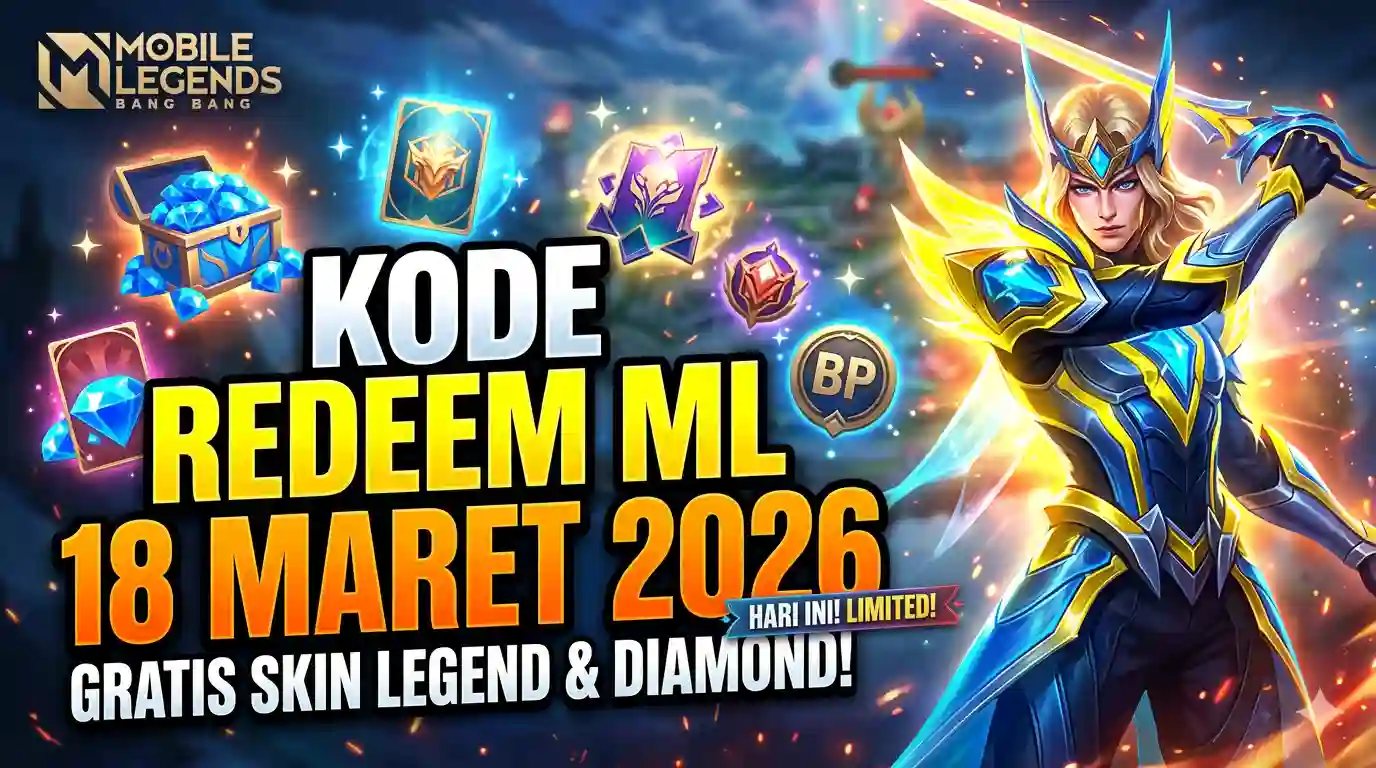 Kode Redeem Mobile Legends 18 Maret 2026