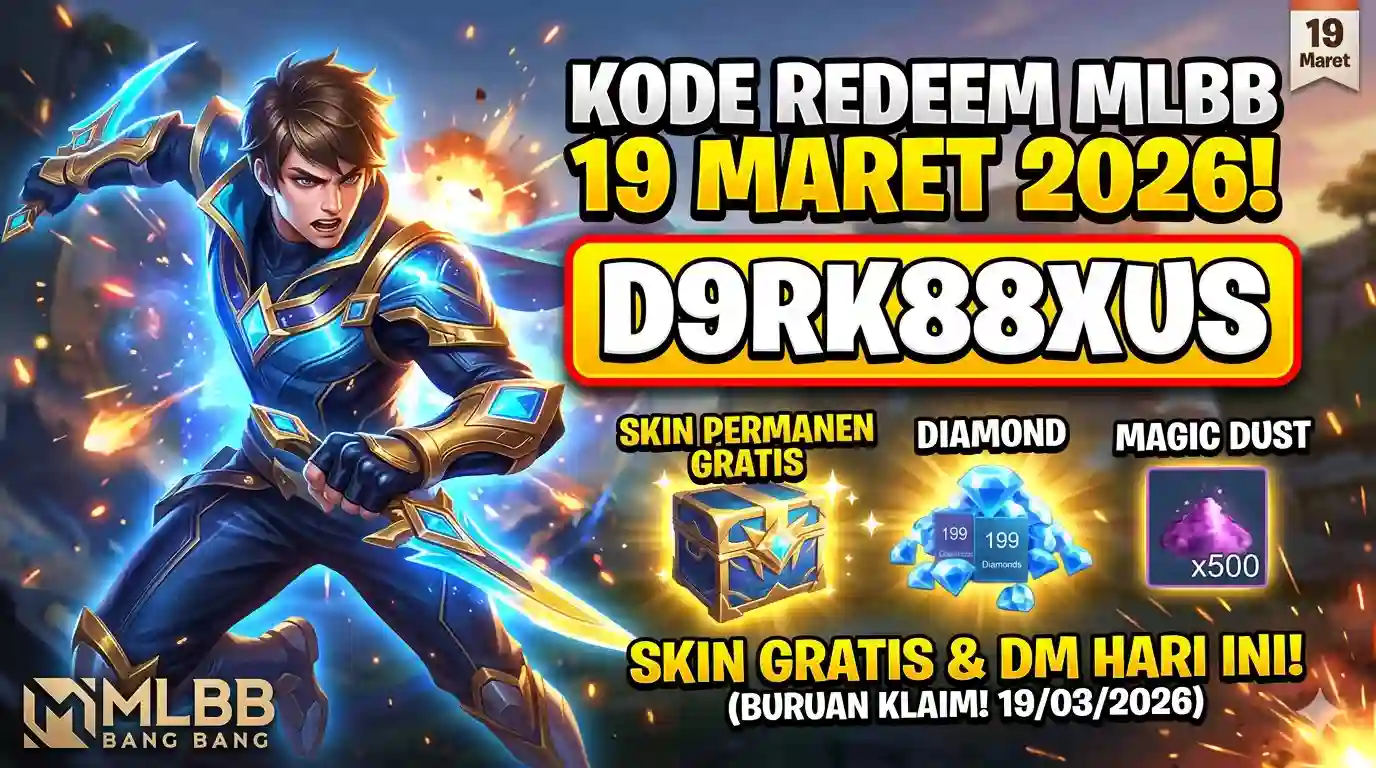 Kode Redeem Mobile Legends 19 Maret 2026