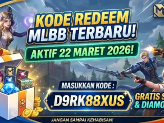 Kode Redeem Mobile Legends Terbaru 22 Maret 2026, Klaim Hadiah Gratis Hari Ini