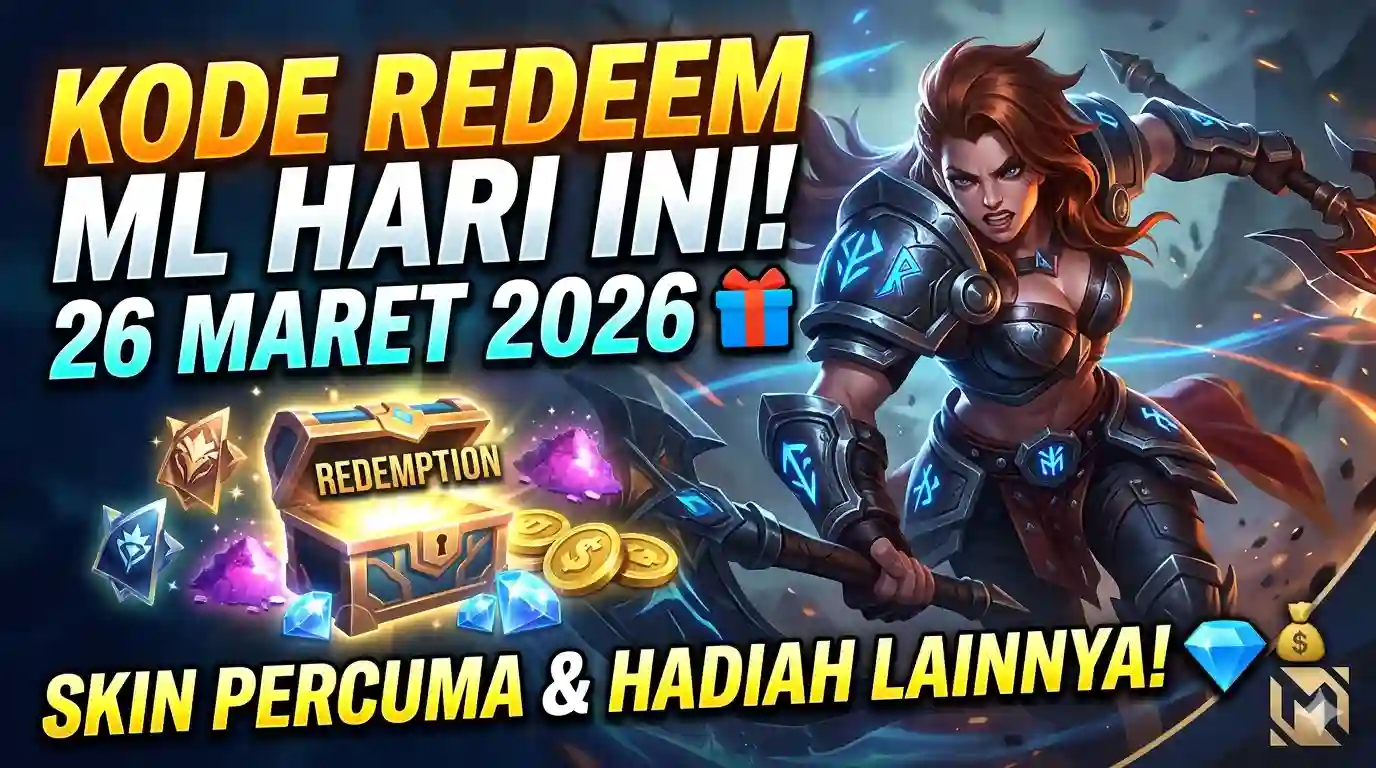 Kode Redeem Mobile Legends Terbaru 26 Maret 2026