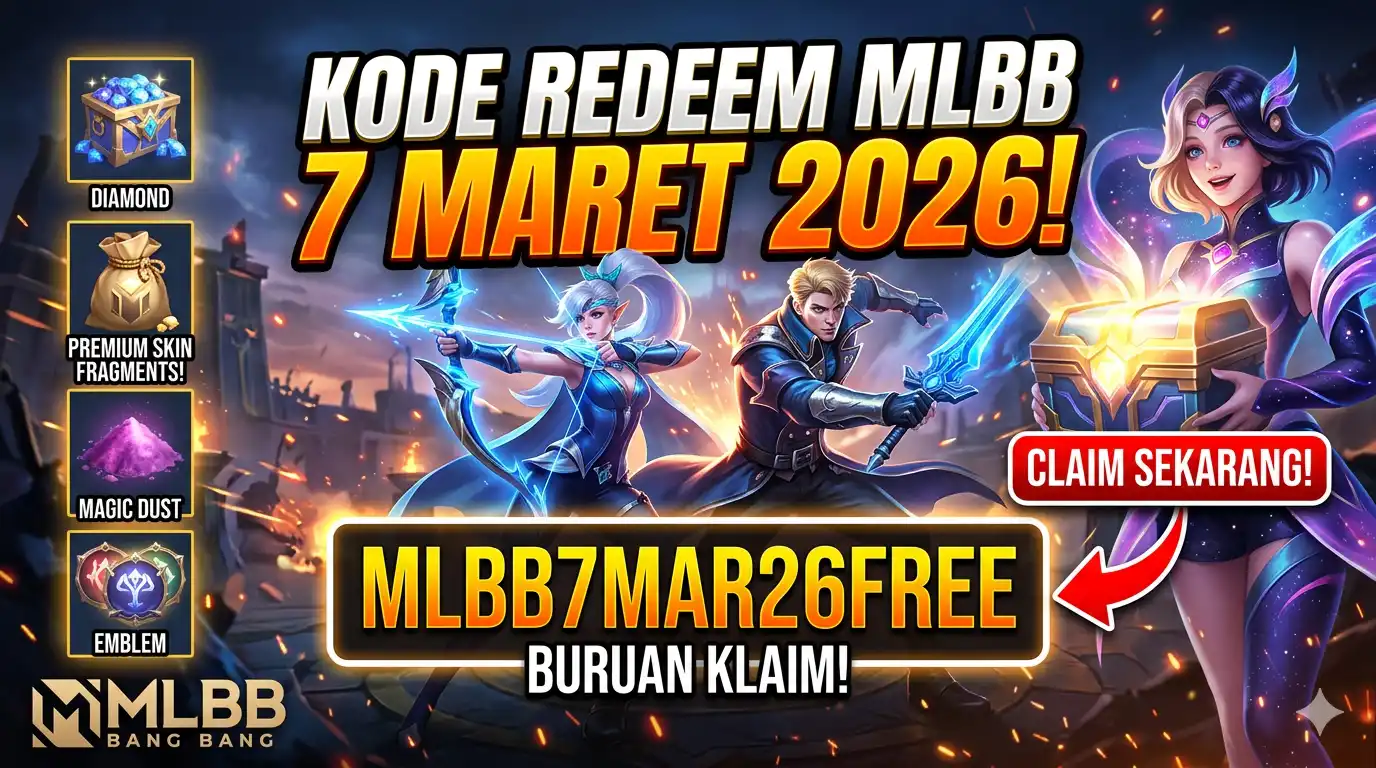 Daftar Kode Redeem Mobile Legends Terbaru 7 Maret 2026