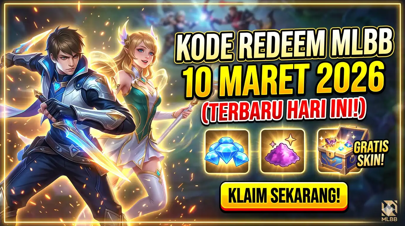 Kode Redeem Mobile Legends 10 Maret 2026, Klaim Diamond dan Skin Gratis