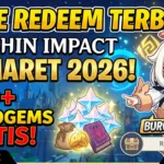 Kode Redeem Genshin Impact Hari Ini 13 Maret 2026, Klaim Primogems Gratis