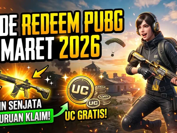 Daftar Kode Redeem PUBG Mobile Terbaru 7 Maret 2026