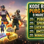 Kode Redeem PUBG Mobile 8 Maret 2026: Klaim Skin, Outfit, dan Crate Gratis