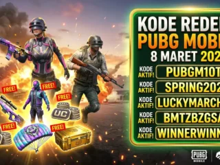 Kode Redeem PUBG Mobile 8 Maret 2026: Klaim Skin, Outfit, dan Crate Gratis