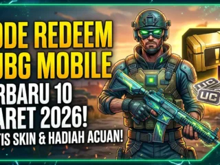 Kode Redeem PUBG Mobile Terbaru 10 Maret 2026, Banyak Hadiah Gratis