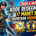Kode Redeem PUBG Mobile 17 Maret 2026, Klaim Hadiah Gratis Hari Ini