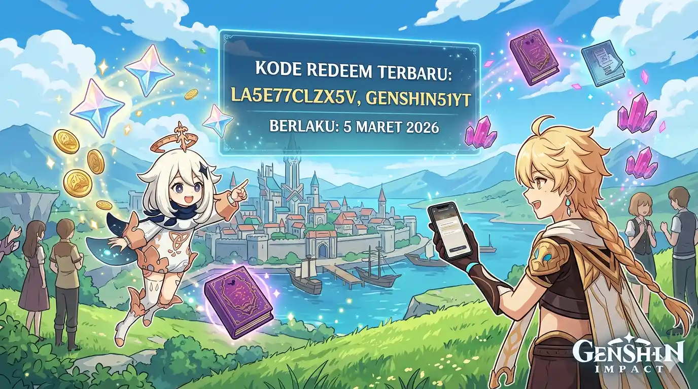 Kode Redeem Genshin Impact 5 Maret 2026