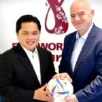 Infantino Temui Erick Thohir, Indonesia Disebut Berpeluang ke Piala Dunia 2026