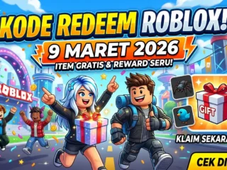 Kode Redeem Roblox 9 Maret 2026: Klaim Bundle Nguyen Gratis