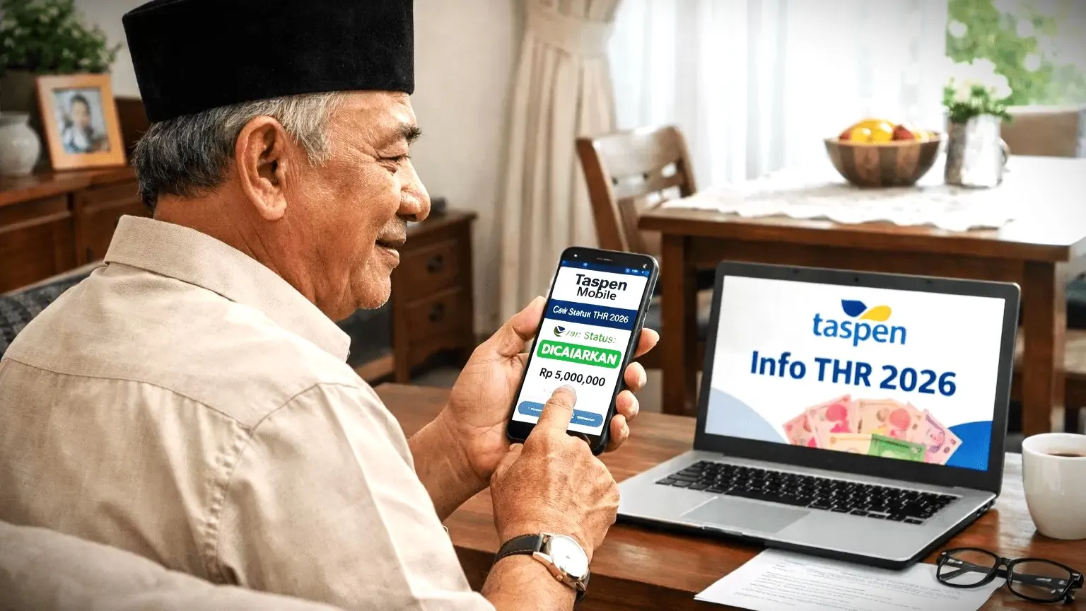 THR Pensiunan 2026 Kapan Cair? Ini Info Resmi Taspen dan Cara Ceknya