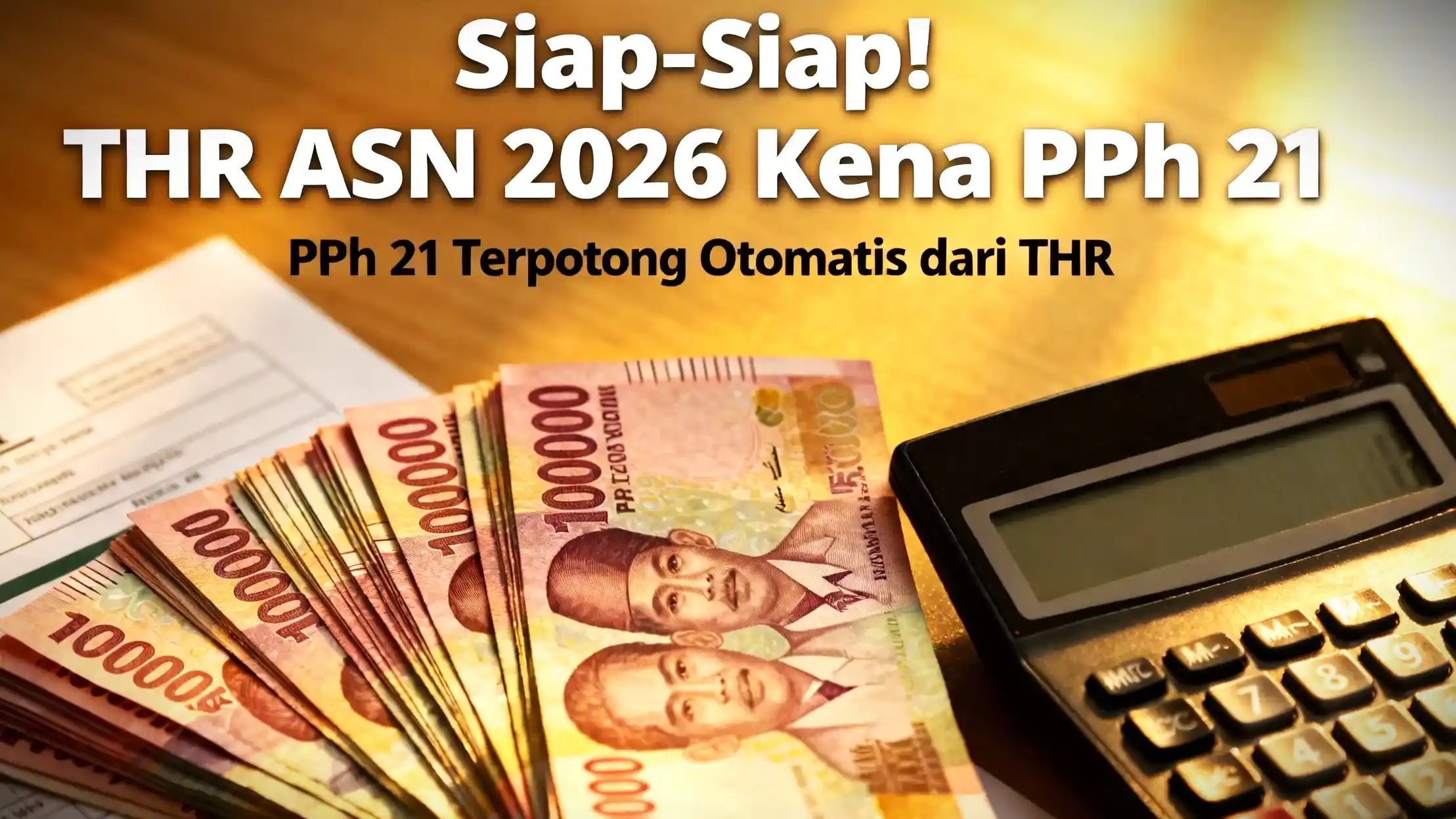 THR 2026 Tetap Kena Pajak, Begini Cara Hitungannya