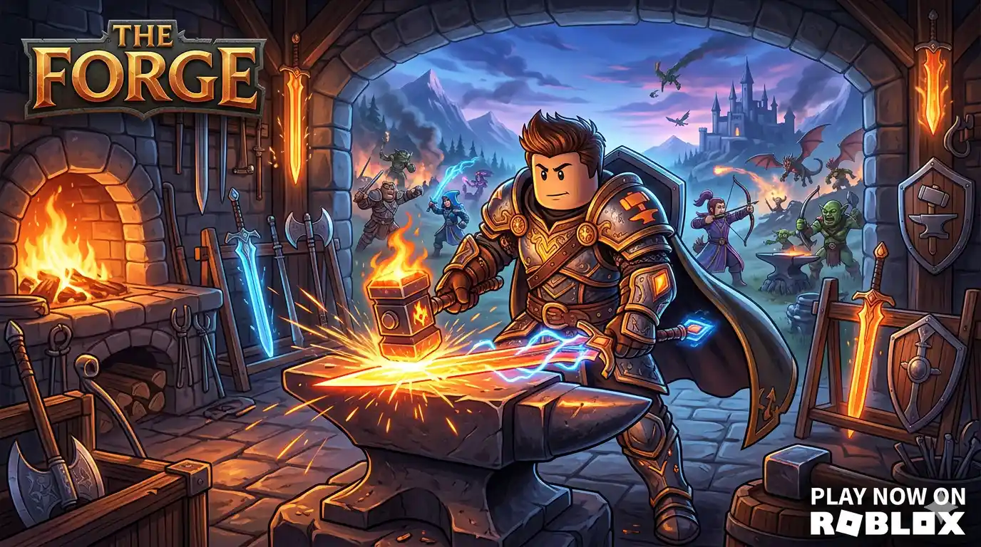 Kode Redeem The Forge Roblox 1 Maret 2026