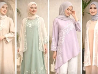 4 Tren Gamis Lebaran 2026: Layering Elegan hingga Abaya Dubai