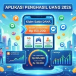 3 Aplikasi Penghasil Uang 2026: Klaim Saldo DANA Gratis Rp203.000