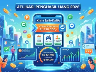 3 Aplikasi Penghasil Uang 2026: Klaim Saldo DANA Gratis Rp203.000