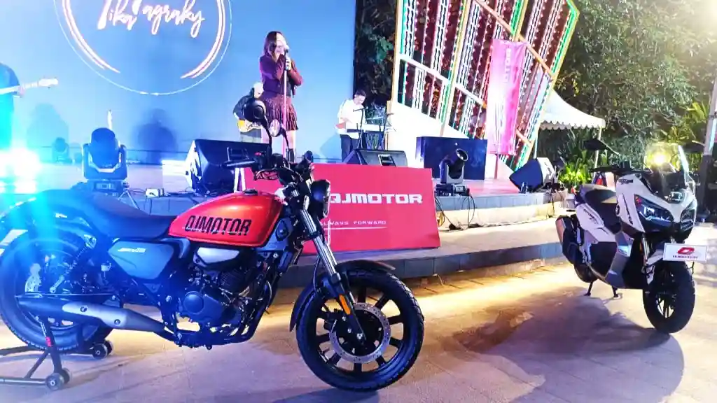 QJMotor Rilis Fort 180 Adventure dan SRV 200 MT di Indonesia