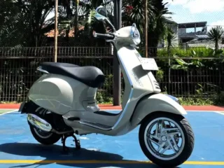 Sensasi Vespa Primavera 180: Mesin Lebih Galak, Gaya Tetap Ikonik