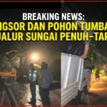 Longsor di Jalur Sungai Penuh–Tapan
