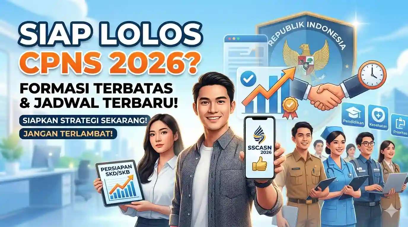 CPNS 2026 Segera Buka: Persaingan Ketat, Siapkan Strategi Anda Sekarang