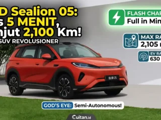 BYD Sealion 05 2026 Meluncur: Cas 5 Menit, Sanggup Tempuh 2.100 Km
