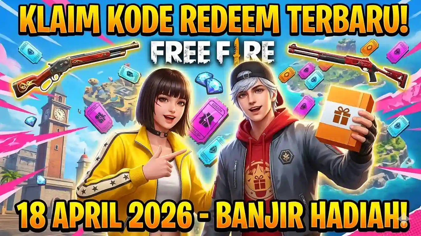 Kode Redeem FF Terbaru 18 April 2026