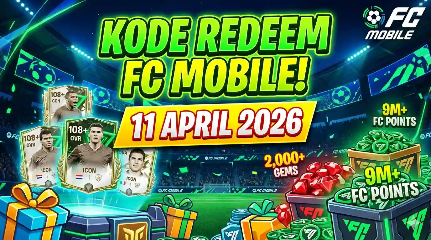 Kode Redeem FC Mobile 12 April 2026