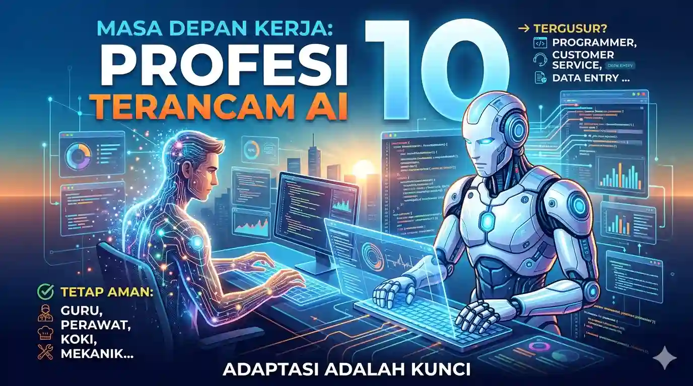 Pekerjaan yang Terancam Diambil Alih AI