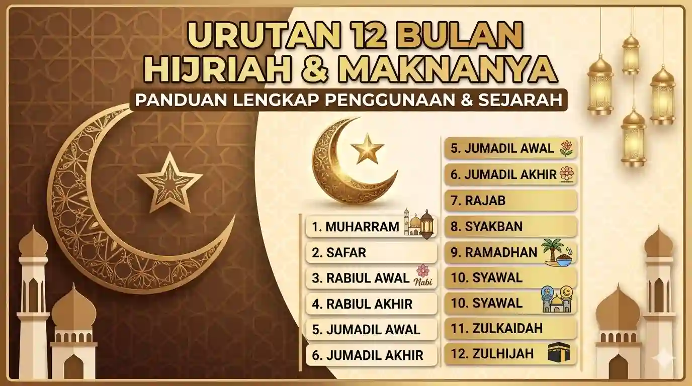 Mengenal Urutan 12 Bulan Hijriah: Makna Sejarah dan Panduan Ibadah