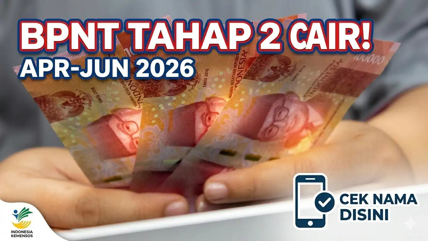 Cara Cek Bansos BPNT Tahap 2 April-Juni 2026 dan Jadwal Cairnya