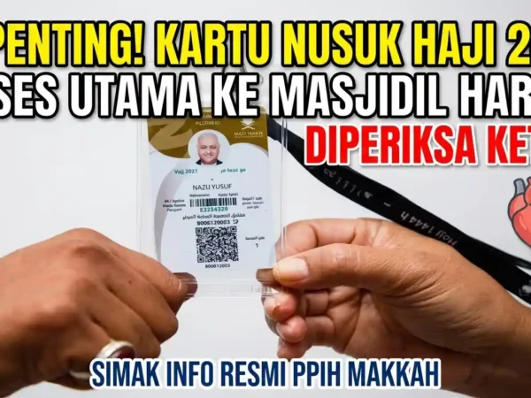 Jamaah Haji Diimbau Untuk Selalu Bawa Kartu Nusuk Haji 2026