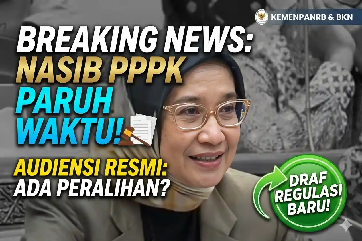 Peluang PPPK Paruh Waktu Jadi Penuh Waktu, Cek 8 Poin Penting Ini