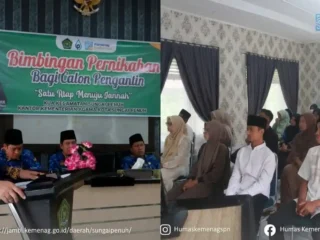 Siapkan Mental Catin, Kemenag Sungai Penuh Gelar Bimbingan "Satu Atap Menuju Jannah"