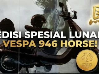 Vespa 946 Horse Resmi Meluncur: Keanggunan Simbol Tahun Kuda
