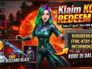 Banjir Hadiah! Klaim Kode Redeem FF Terbaru 27 April 2026: Skin XM8 & Bundle Gratis Menantimu