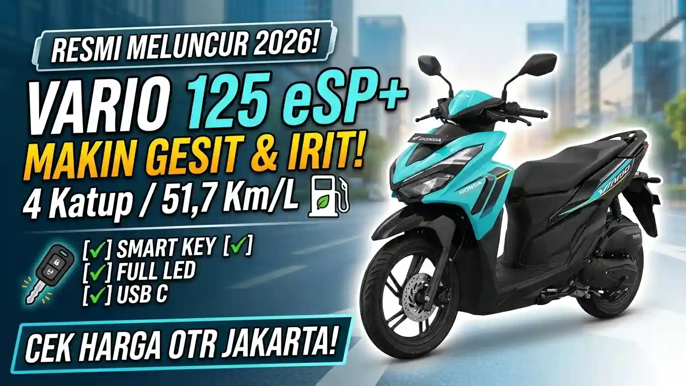 New Honda Vario 125 2026