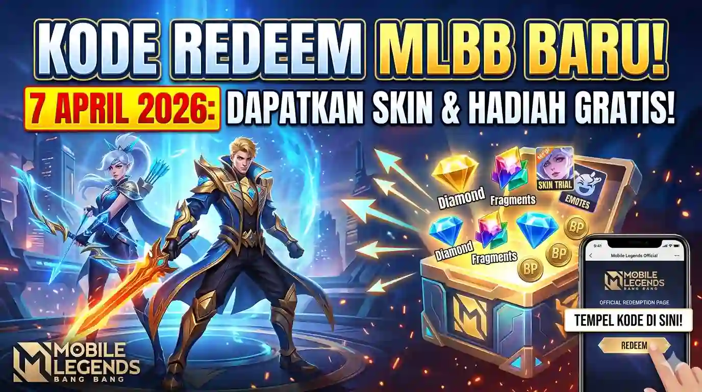 Kode Redeem ML Terbaru 7 April 2026