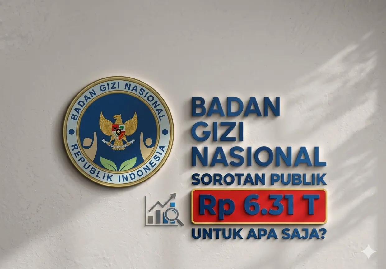 Daftar Belanja Badan Gizi Nasional Capai Rp6,31 Triliun, Untuk Apa Saja?